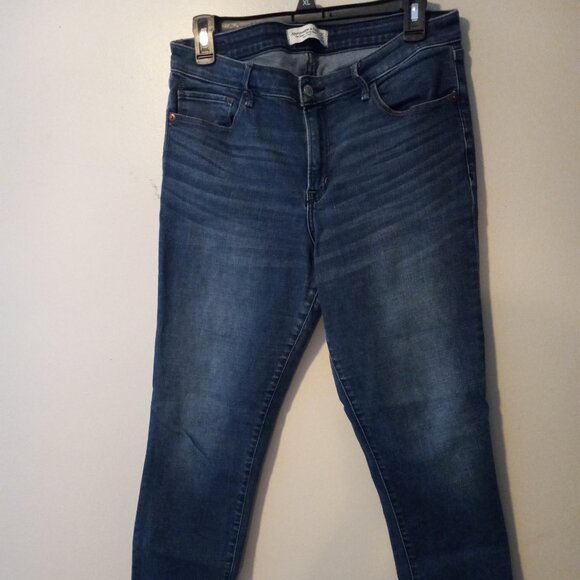 Abercrombie & Fitch Super Skinny Ankle Midrise 14 - Picture 1 of 4